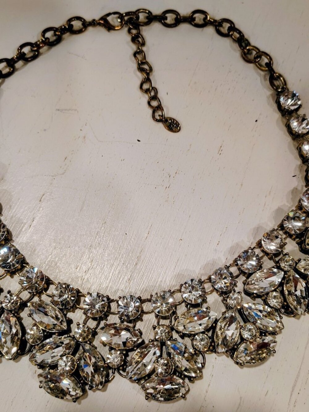 Cara NY Rhinestones Statement Necklace
